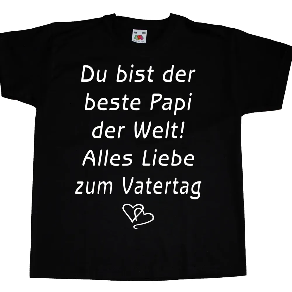 Kinder T-Shirt für Vatertag