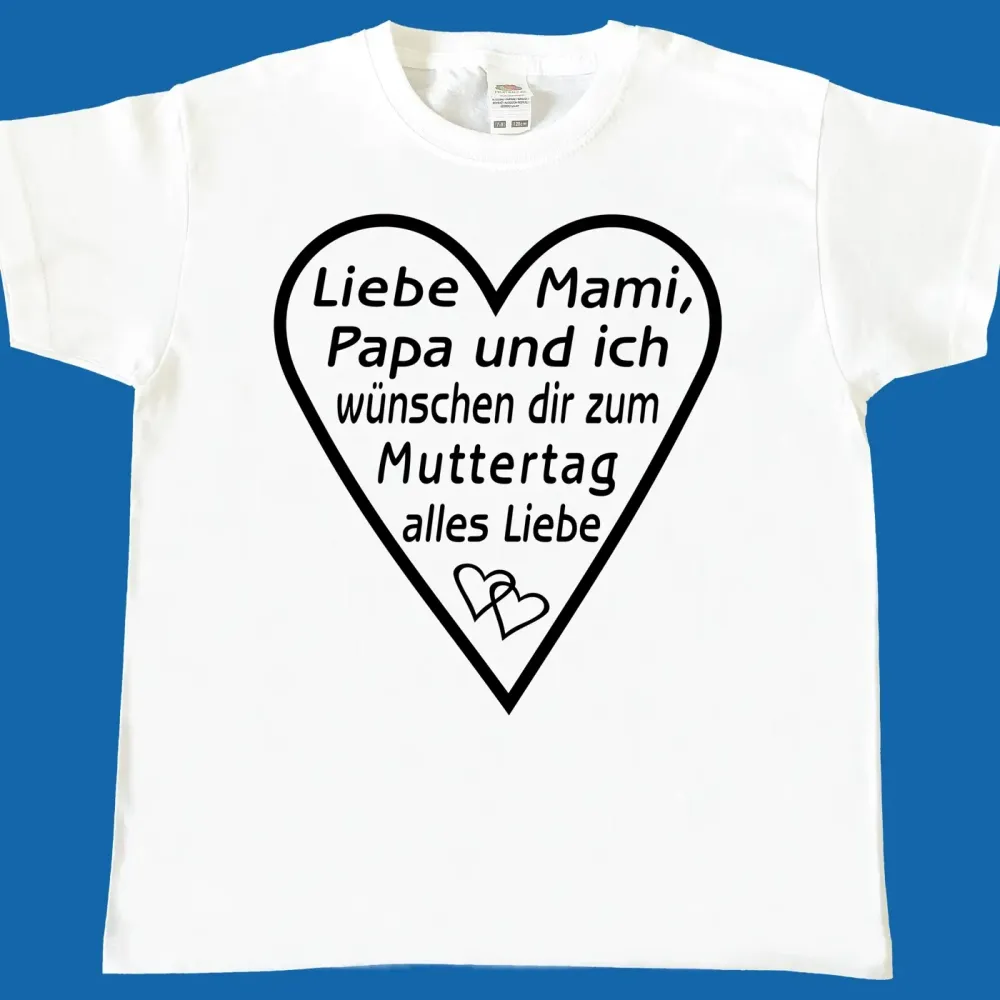 Kinder T-Shirt mit Aufdruck Vatertag