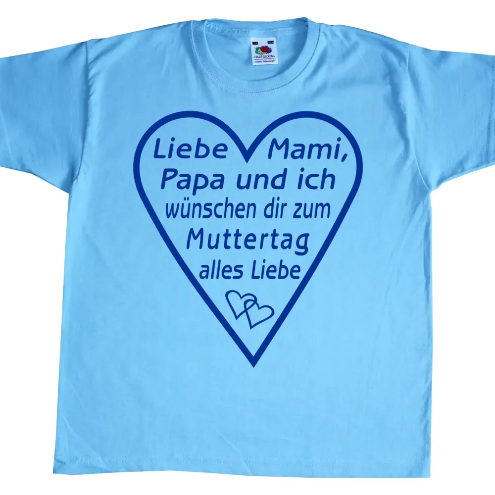 Kinder T-Shirt mit Druck Vatertag