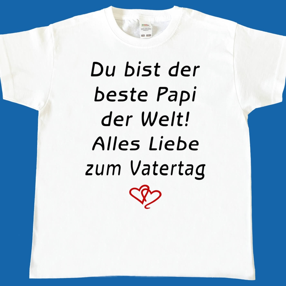 Kinder T-Shirt Vatertag