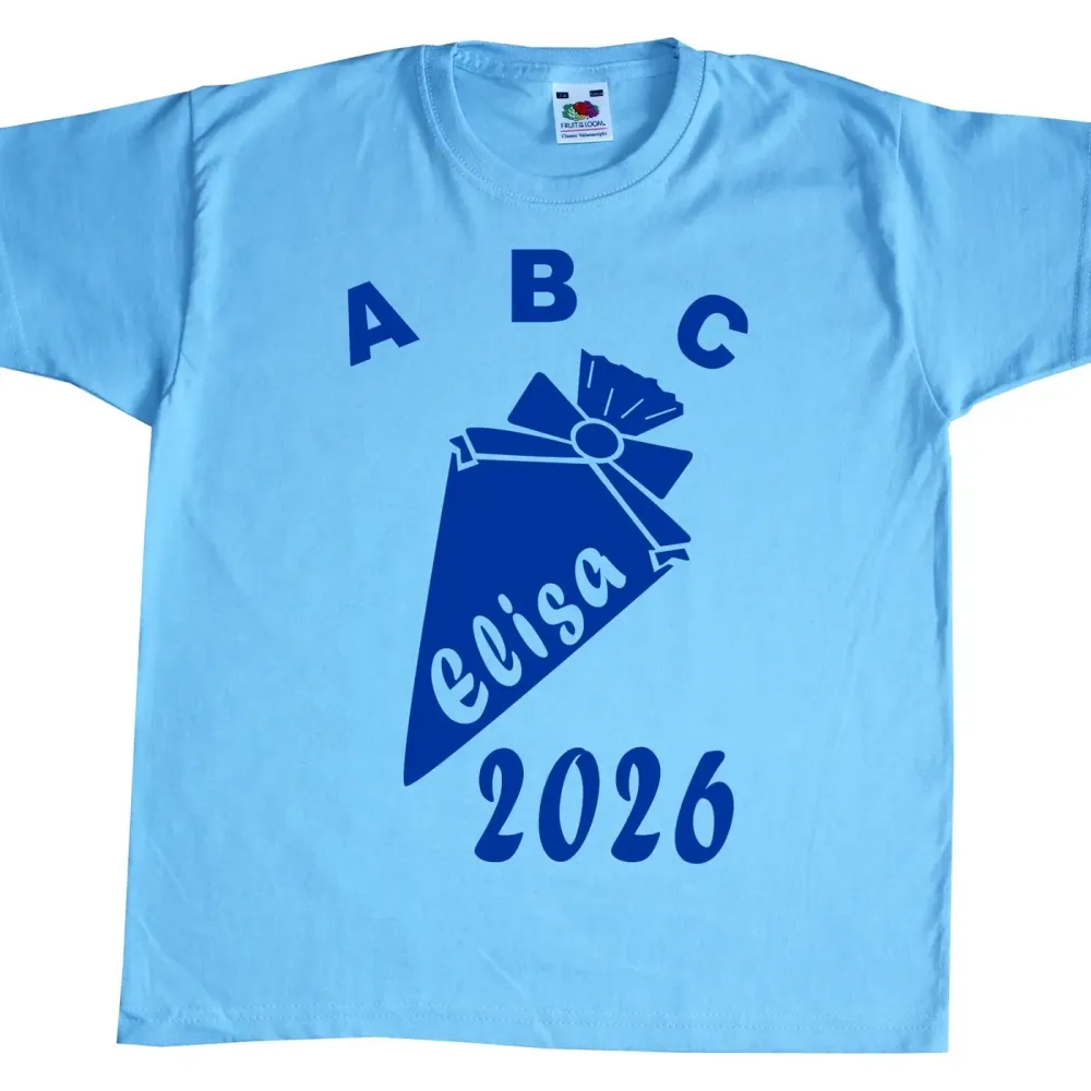 Kinder TShirt zur Einschulung