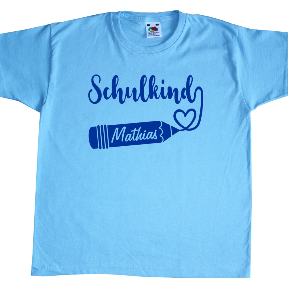 Kinder TShirt Einschulung
