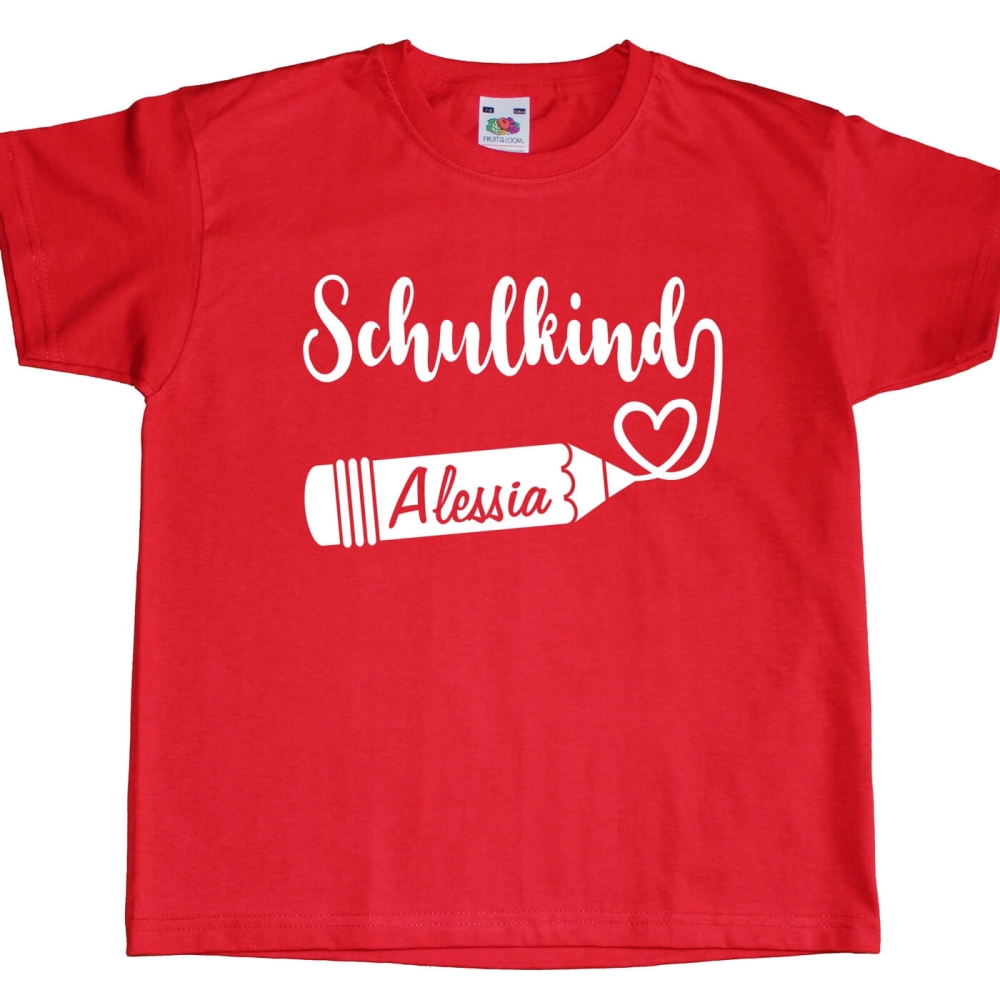 Kinder Shirt Einschulung