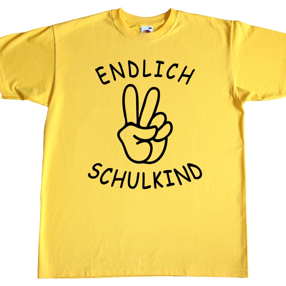 Kinder Shirt Einschulung