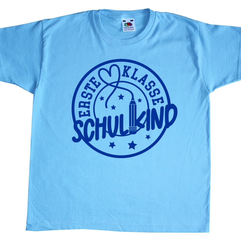 Kinder T-Shirt Einschulung