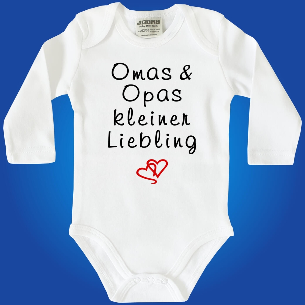 Baby-Body - Omas Opas Uromas Uropas Papas Mamas kleiner Liebling