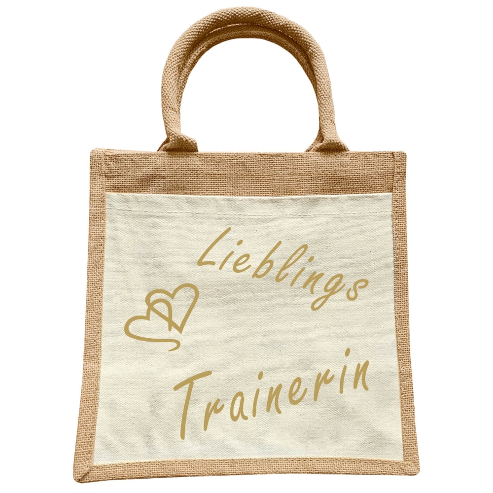 Jute Erwachsenen Tasche - Lieblings Erzieherin Lehrerin uvm.