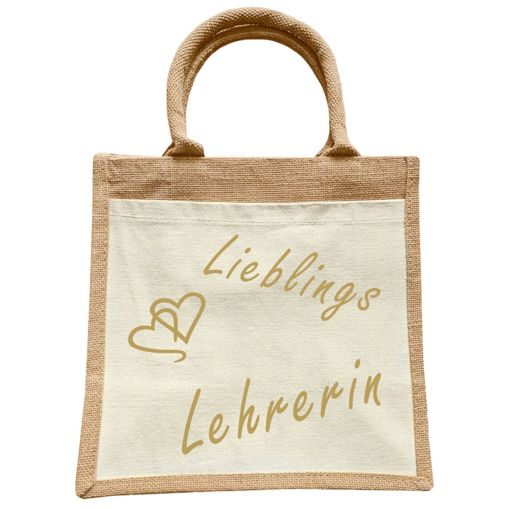 Jute-Tasche Lieblings-Mensch