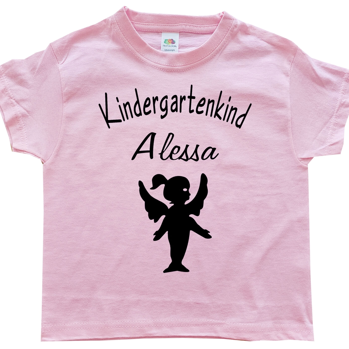 Kinder T-Shirt Kita mit Engel