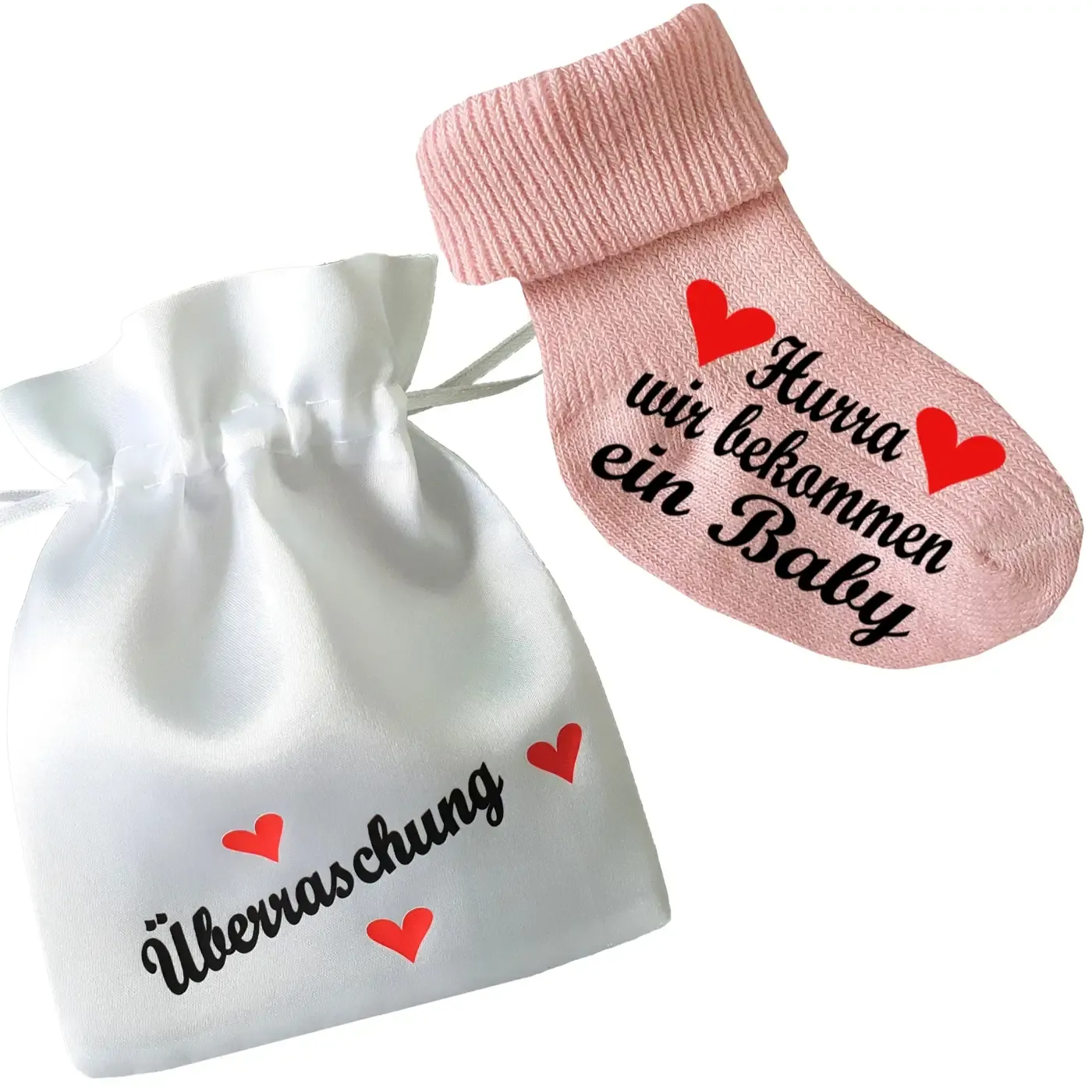 Babysocken - Mit Druck ein Baby