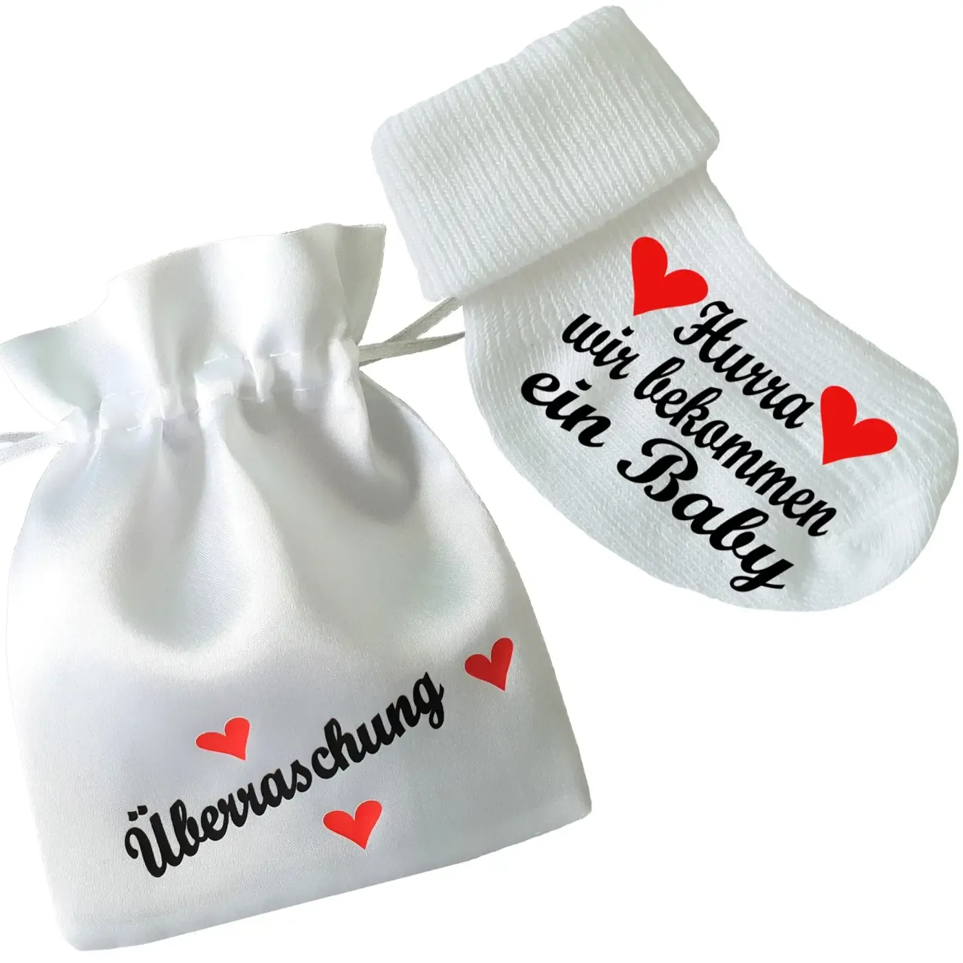 Babysocken - Wir bekommen ein Baby