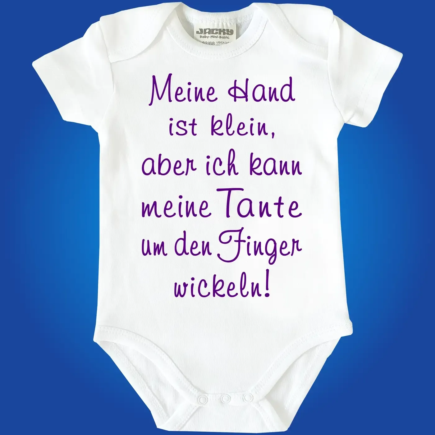 Lustiger Babybody mit Spruch zur Geburt