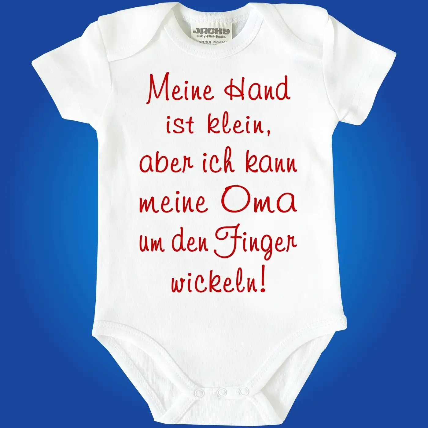Witziger Baby Bodie mit Spruch zur Geburt