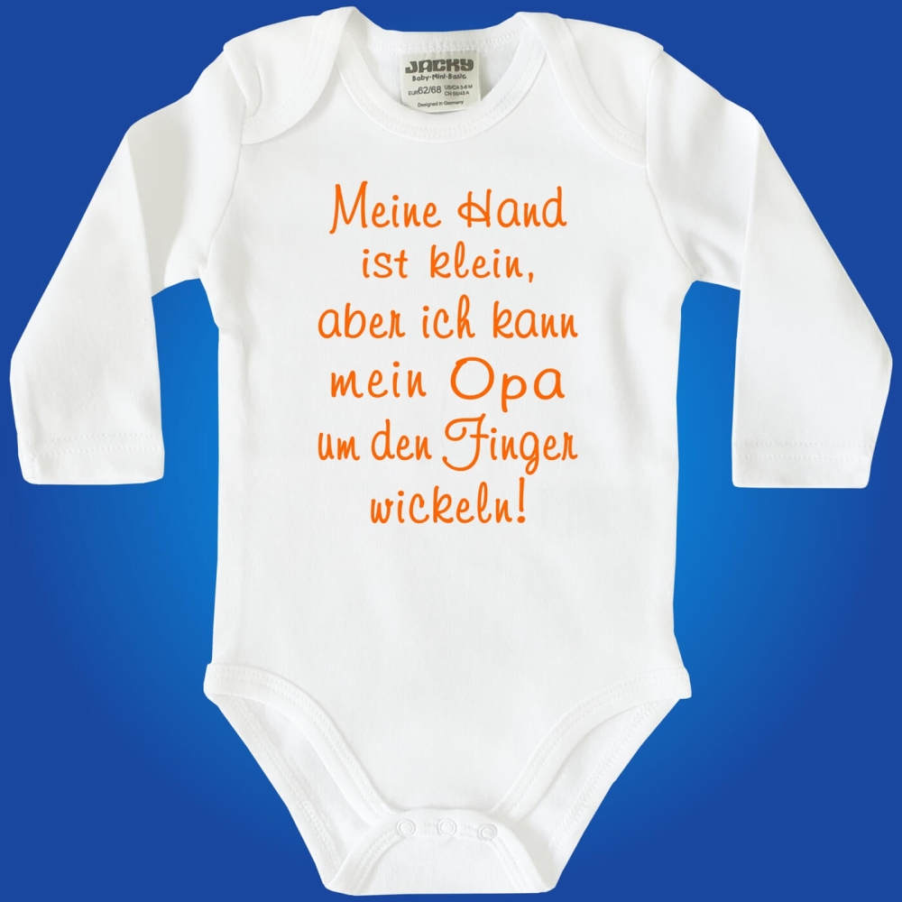 Baby-Body - Meine Hand ist klein, aber ich kann Mama & Papa ...