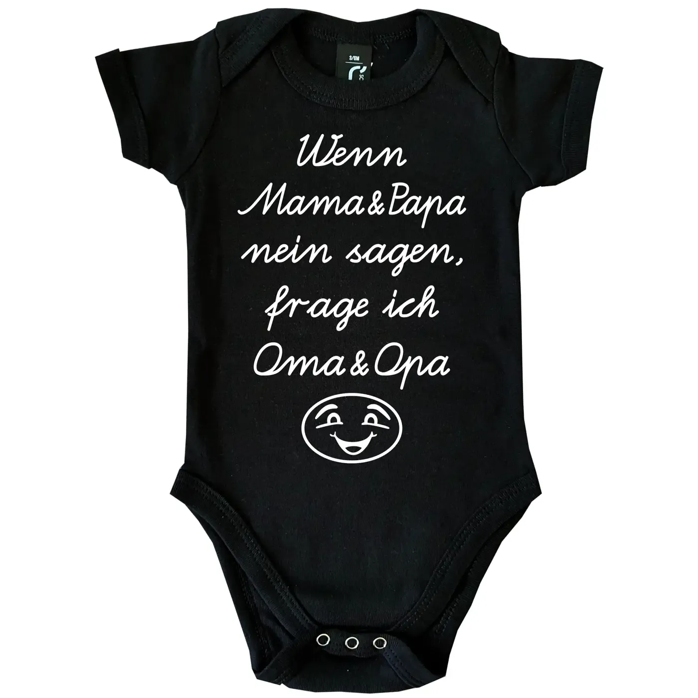 Baby-Body mit lustigem Spruch
