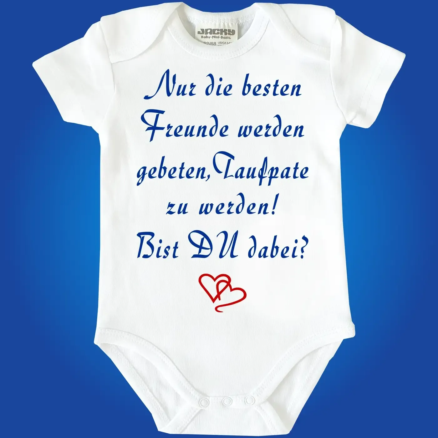 Baby-Body mit Druck Patentante