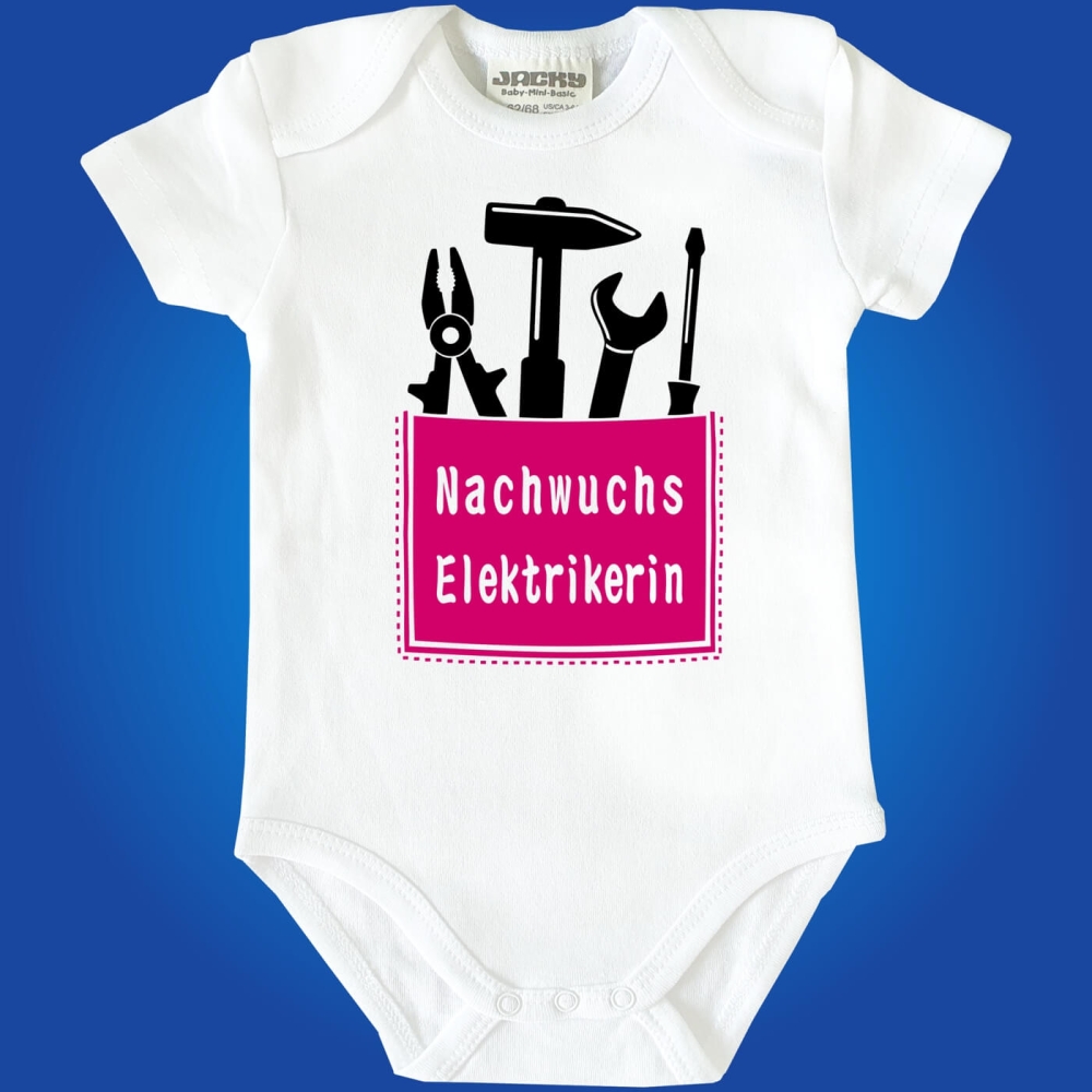 Babybody Nachwuchs Elektriker