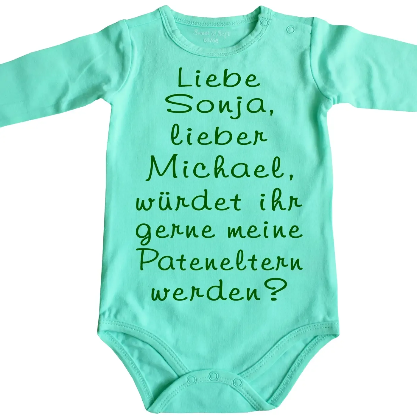 Baby-Body Pateneltern zur Taufe