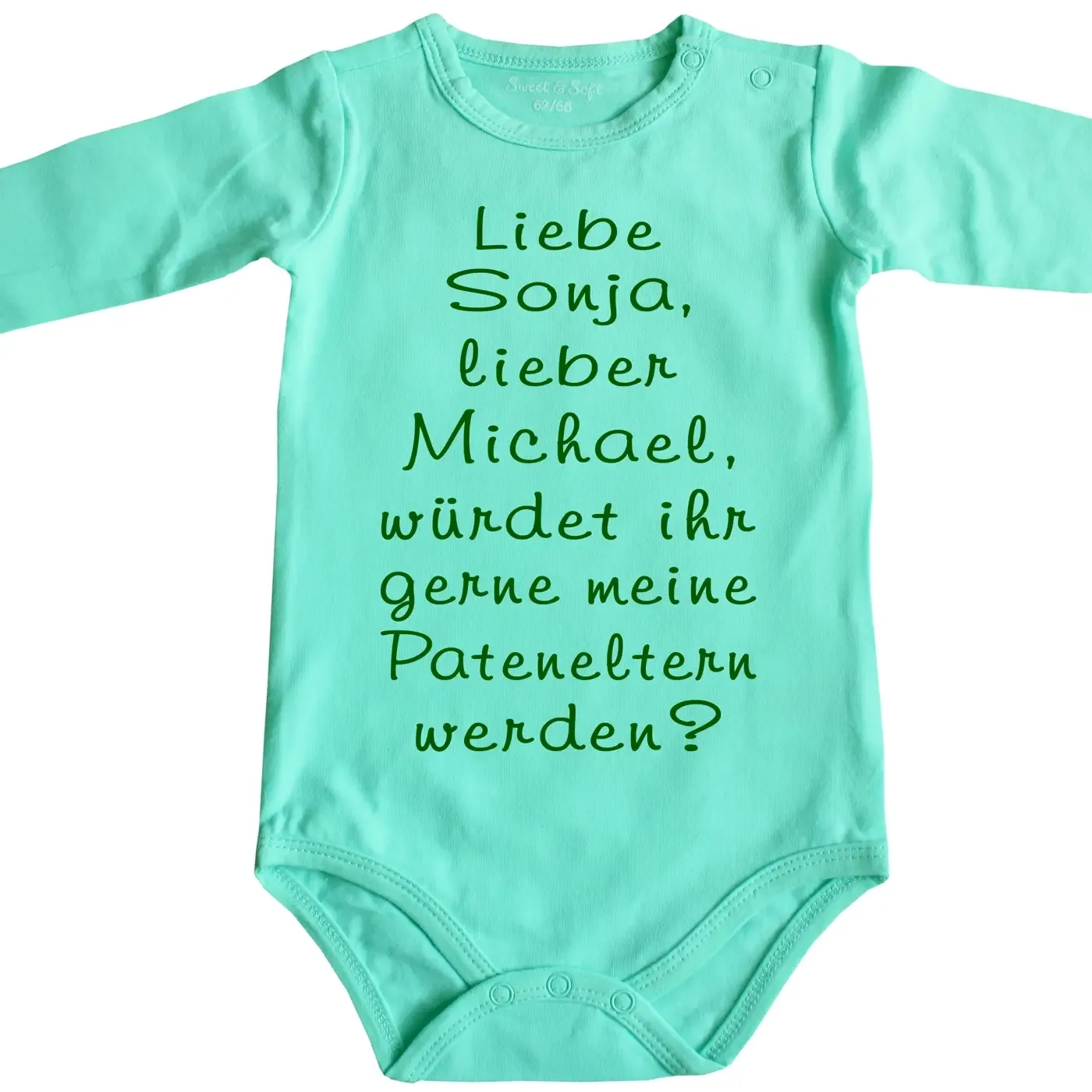Baby-Body Pateneltern zur Taufe