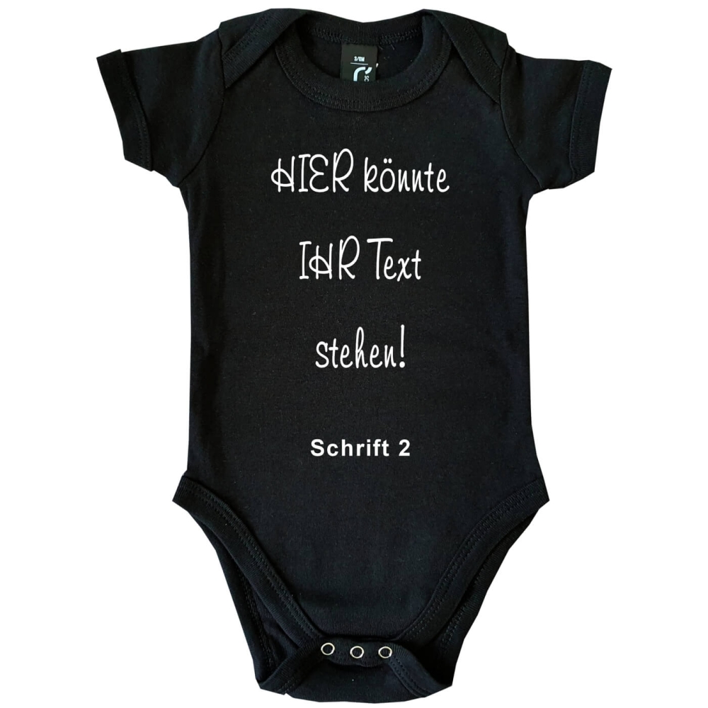 Baby-Body Personalisiert