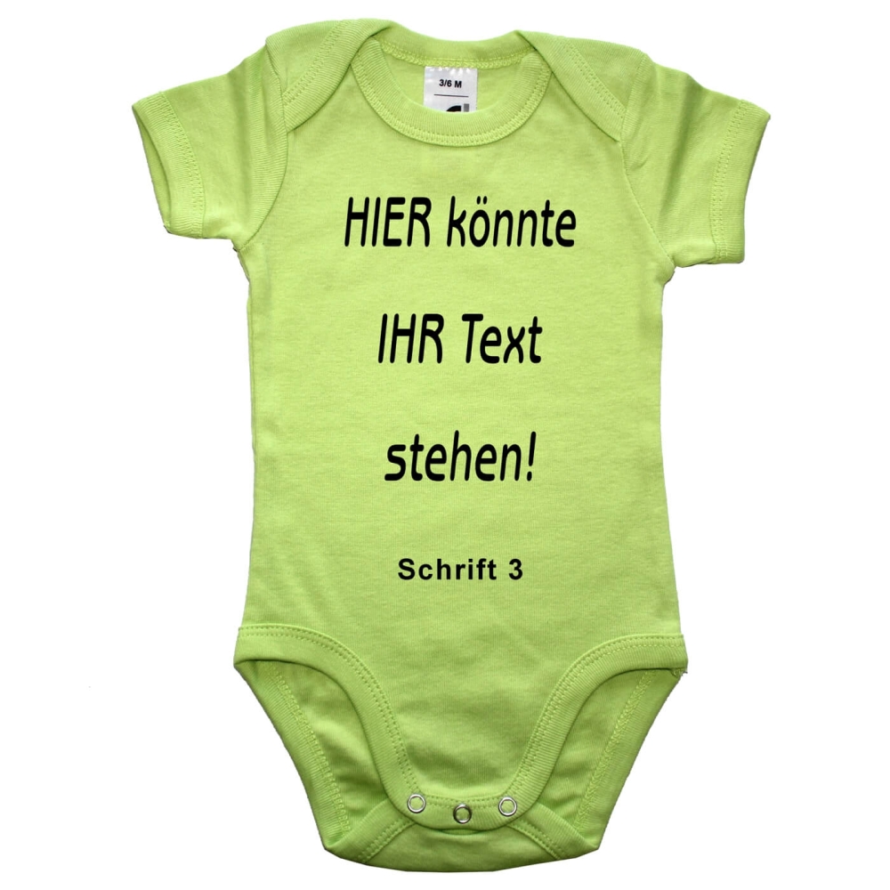 Babybody Personalisiert