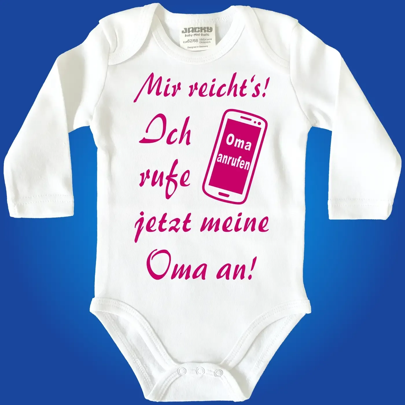 Lustiger Baby Bodie Oma anrufen