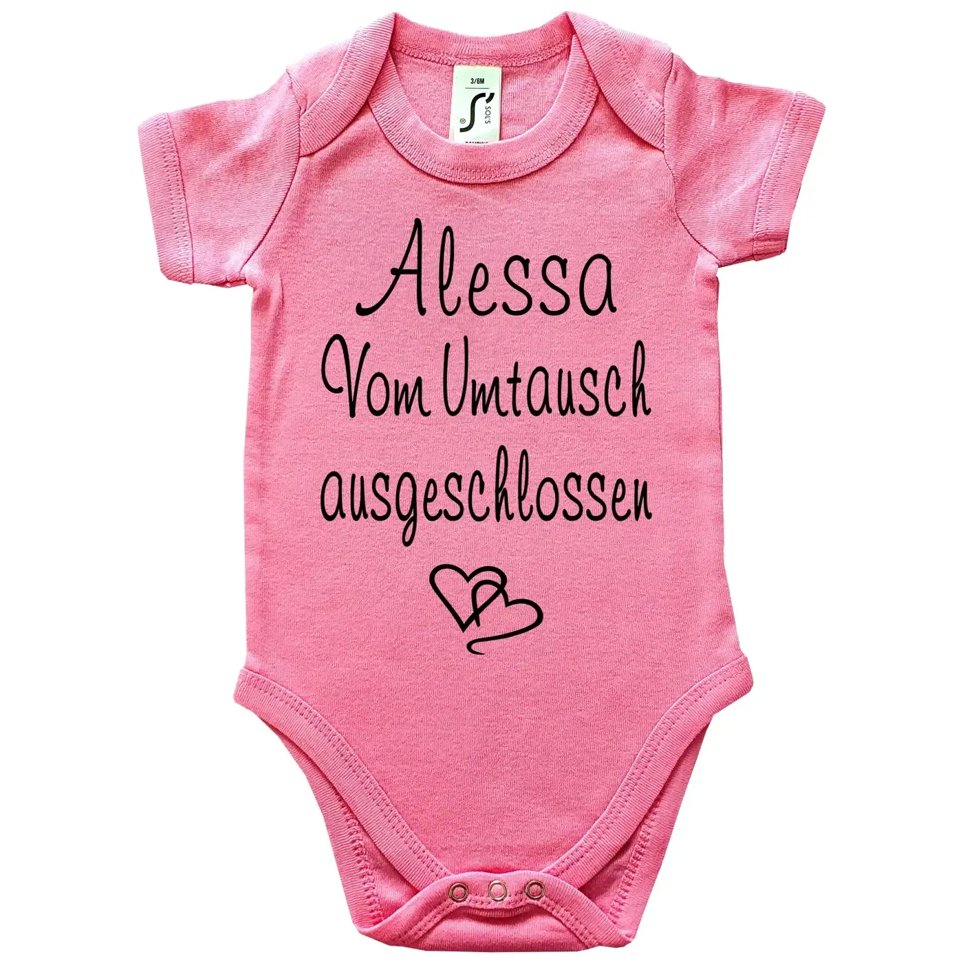 Baby-Body mit witzigem Spruch