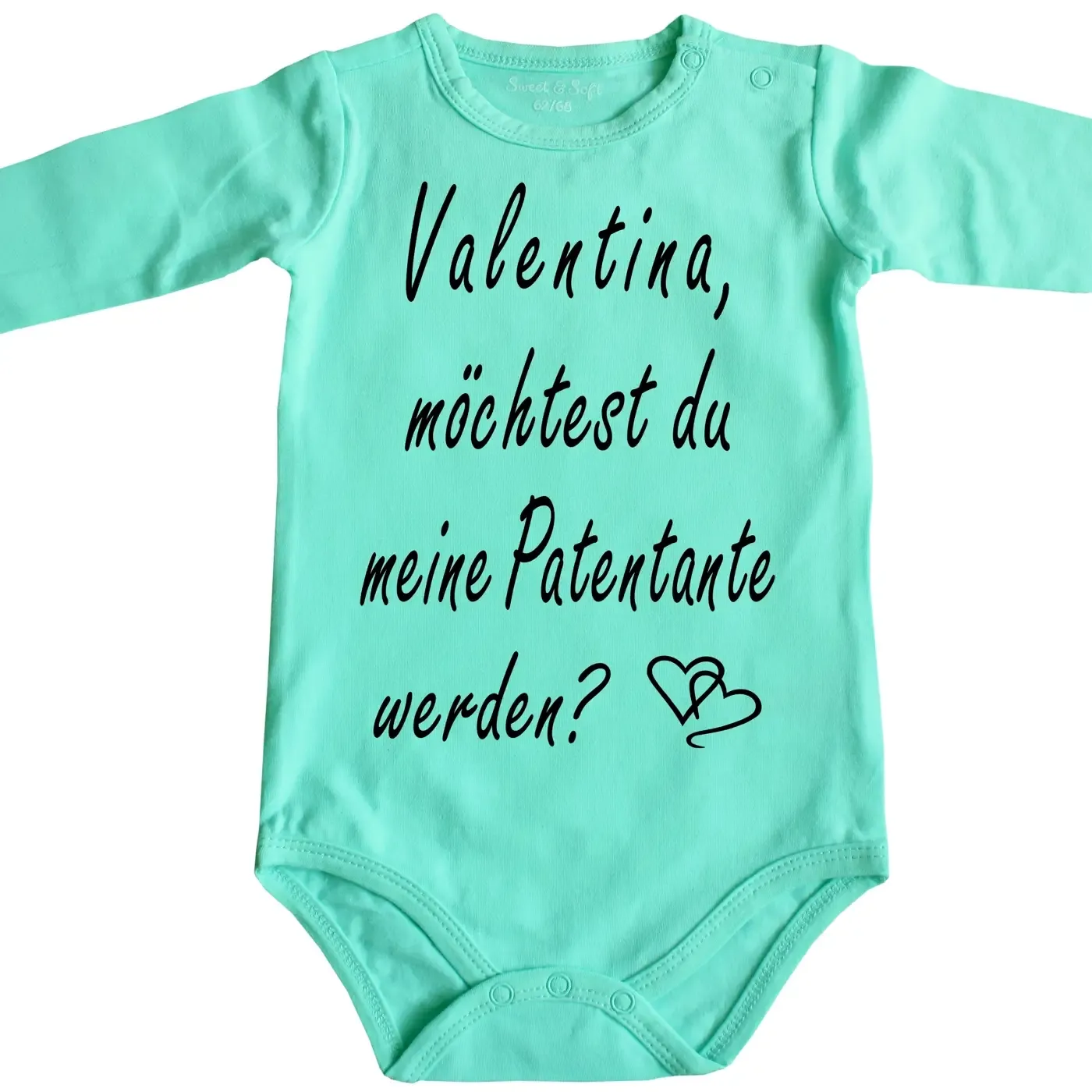 Baby bodysuit with godmother print