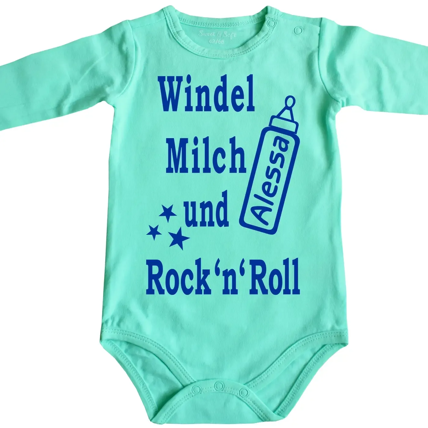 Babybody mit Musik Rock and Roll