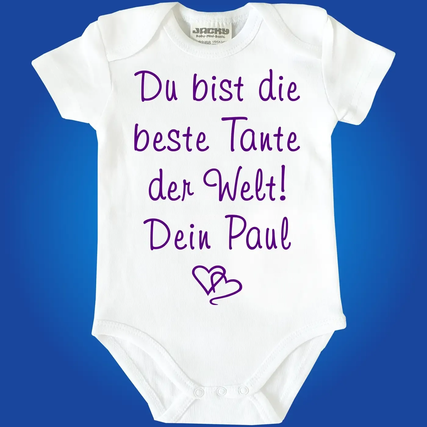 Baby-Body mit Aufdruck Beste Tante der Welt