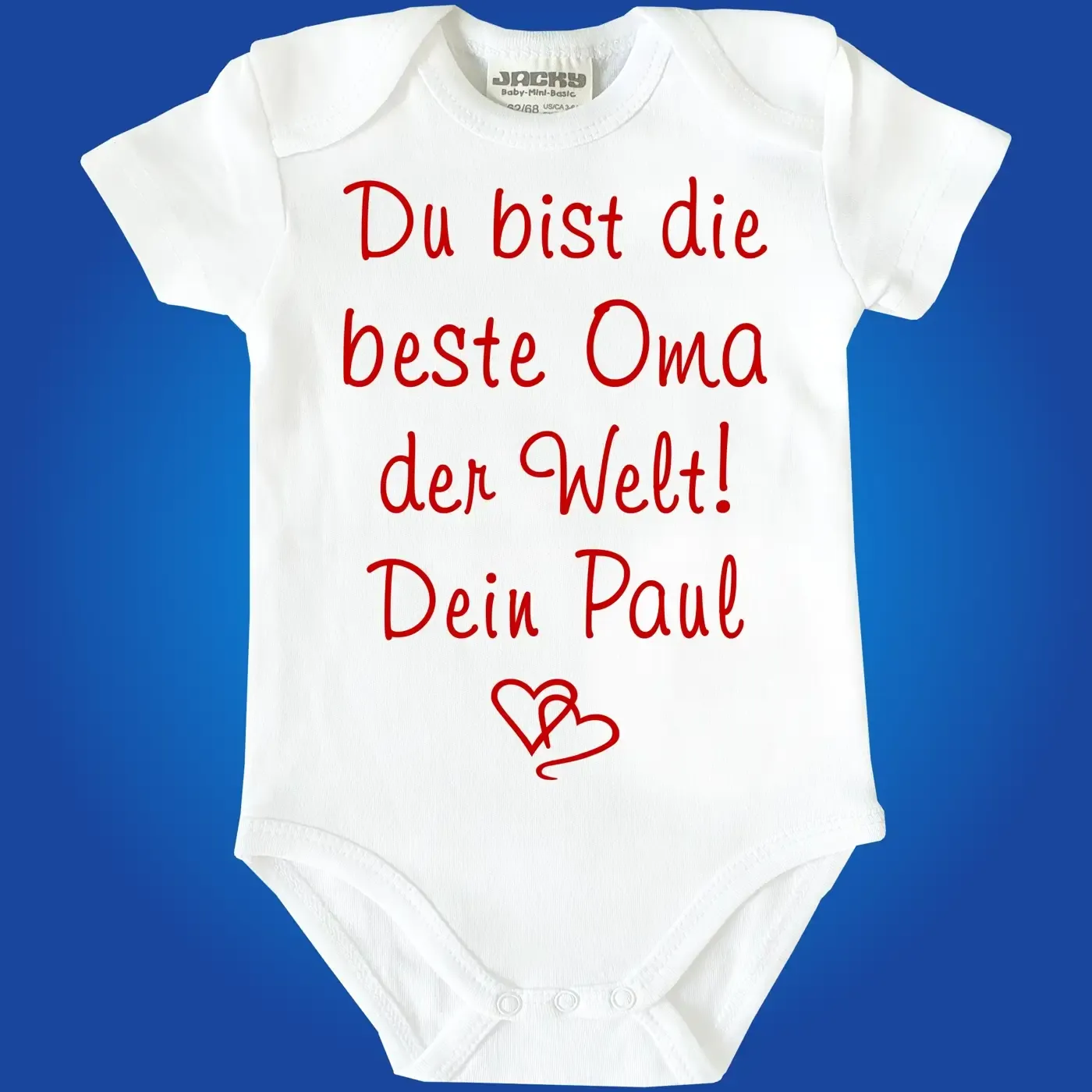 Baby-Body mit Aufdruck Bester Oma der Welt