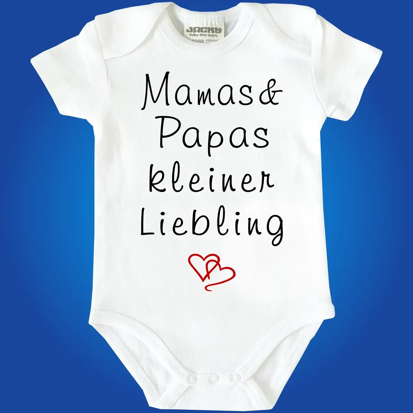 Baby-Body mit Mamas und Papas Liebling