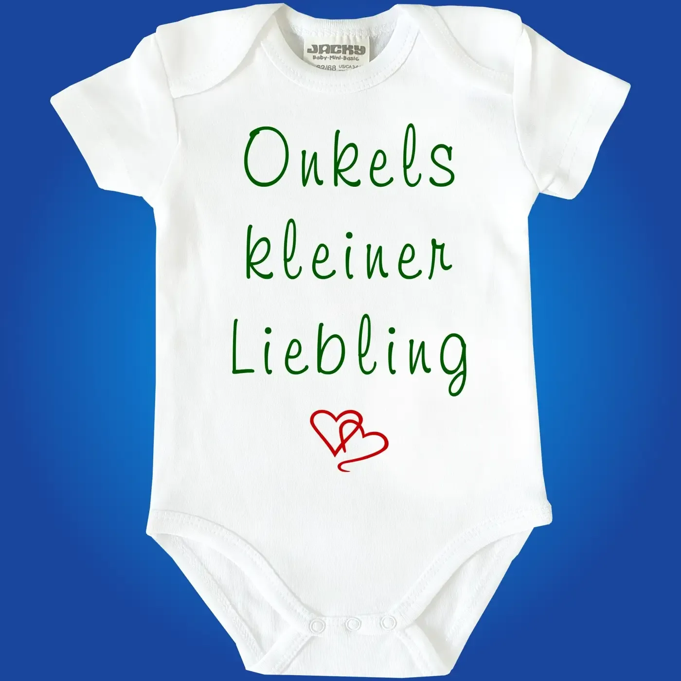 Baby-Body mit Onkels Liebling
