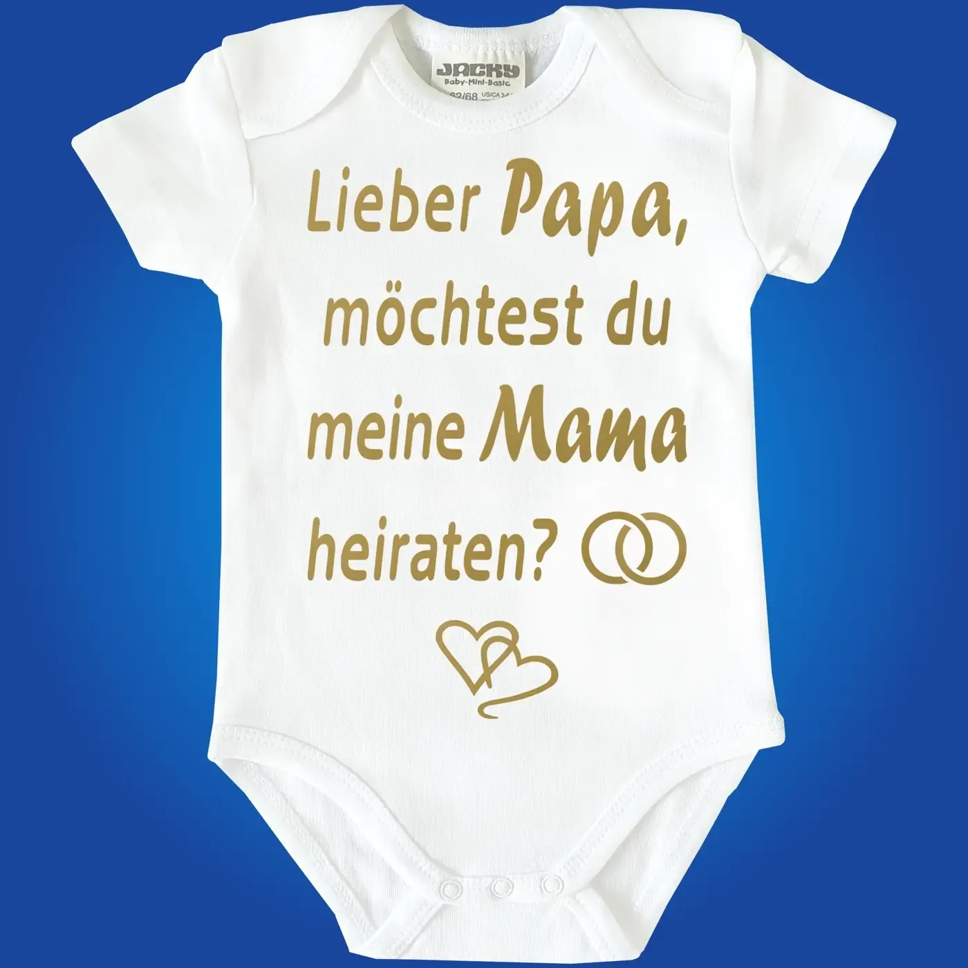 Babybody Heiratsantrag