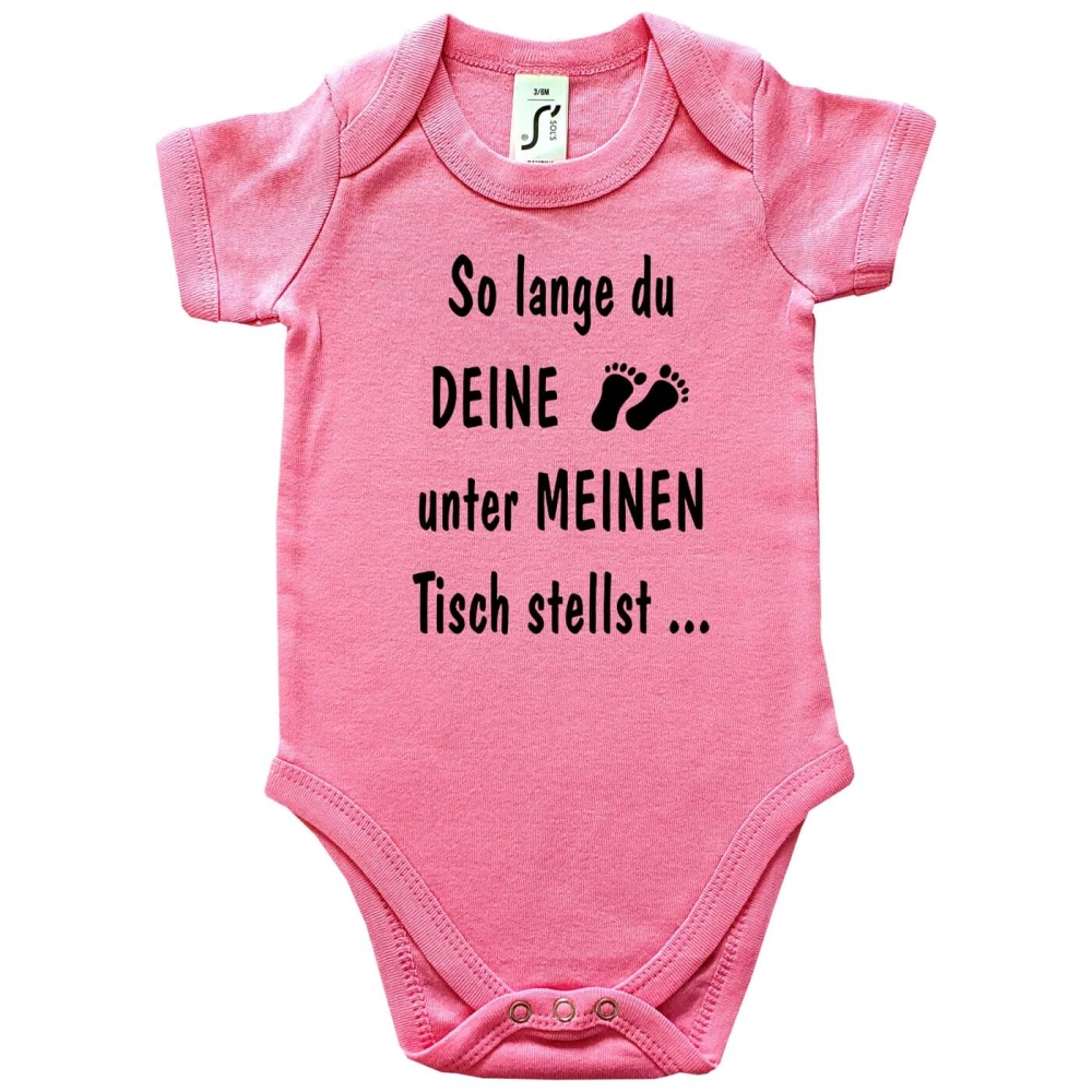 Baby-Body - So lange du deine Füße unter meinen Tisch...