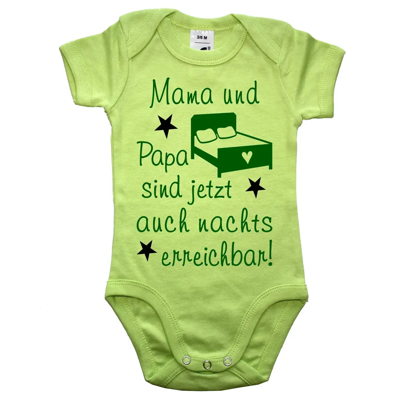Baby-Body mit lustigem Spruch