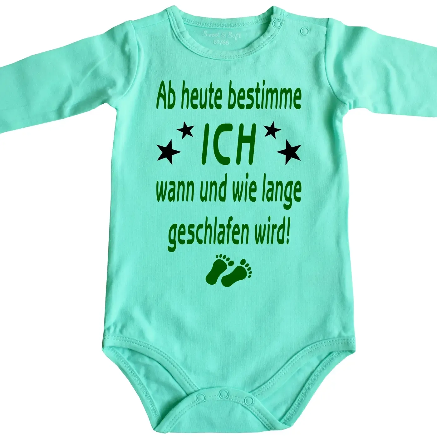 Lustiger Babybody mit Spruch