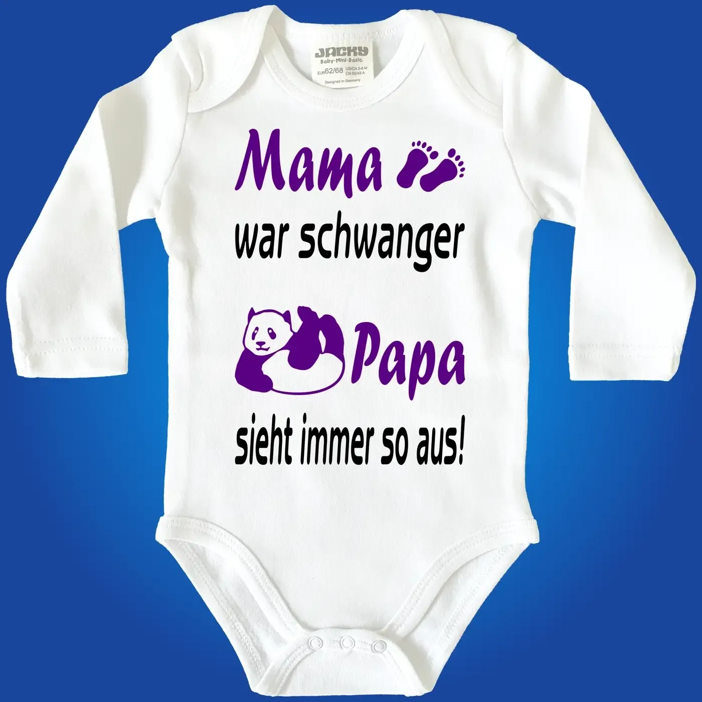 Baby-Body mit Spruch