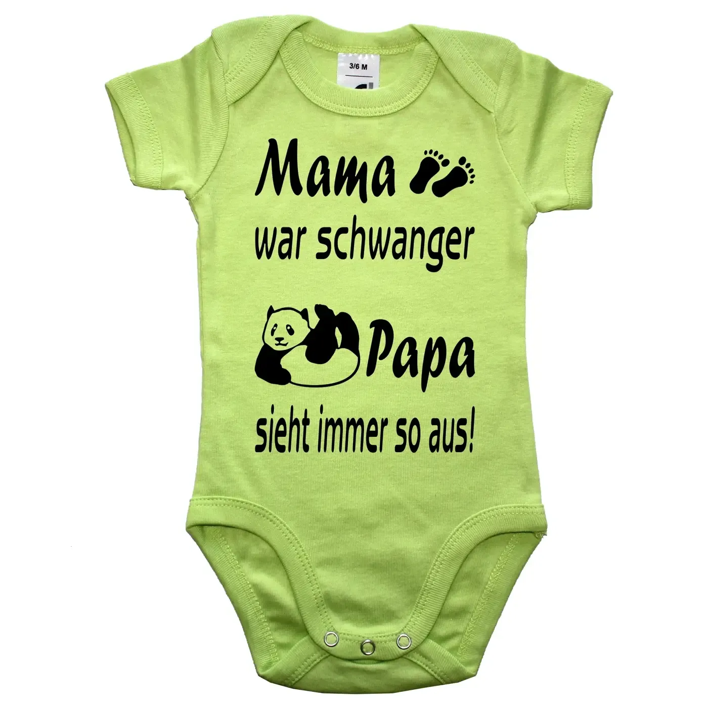 Baby-Body mit lustigem Spruch