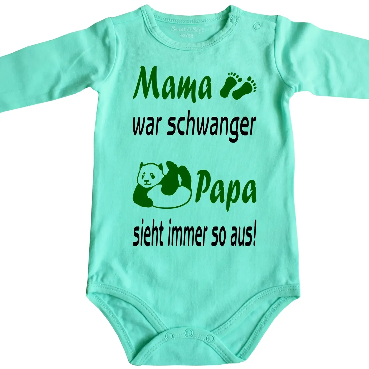 Lustiger Baby-Body Schwanger