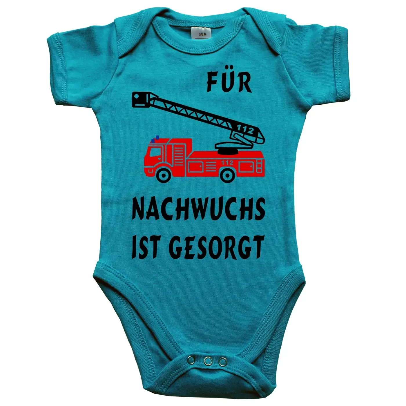 Baby Bodie Feuerwehr Nachwuchs mit Feuerwehrauto