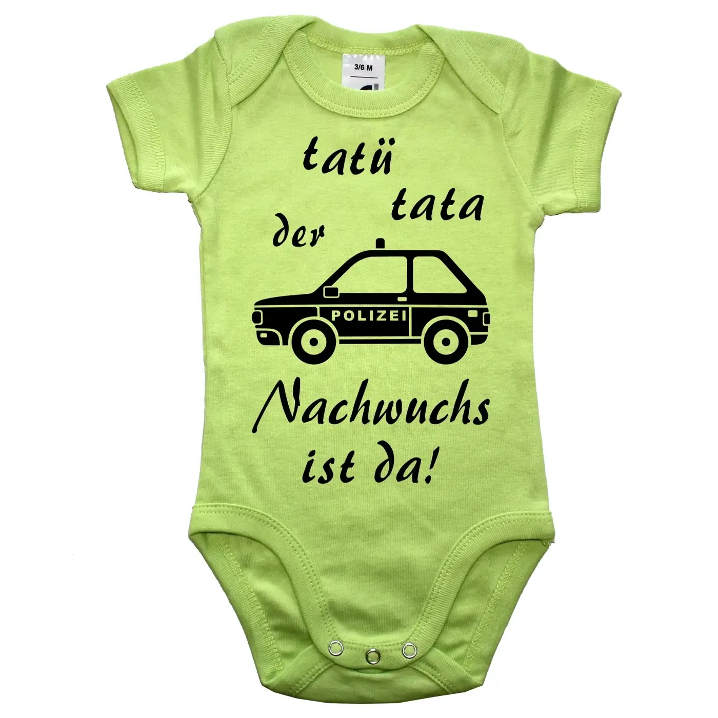 Baby Bodysuit Police Car