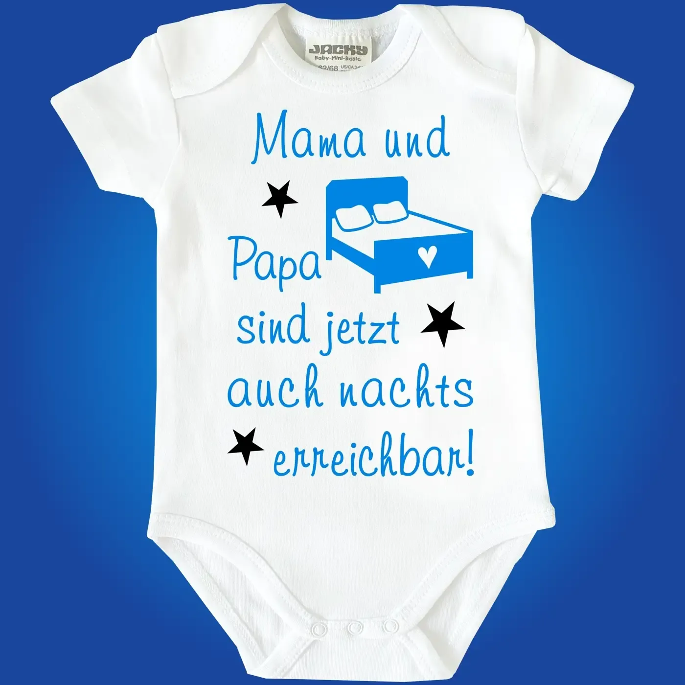 Lustiger Baby-Body zur Geburt