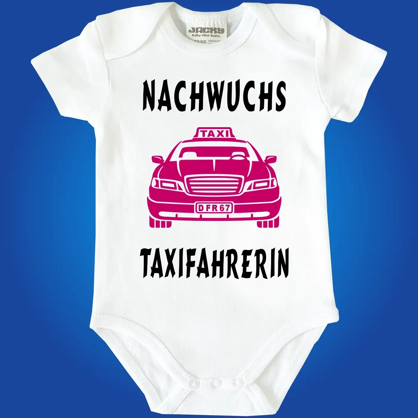 Baby‑Body für zukünftige Taxifahrer