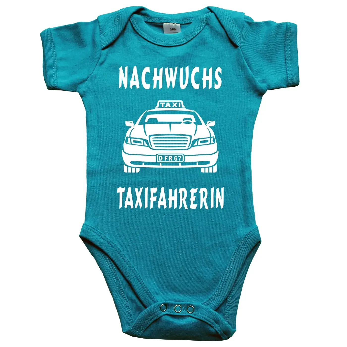 Babybody mit Taxi-Motiv für Jungen und Mädchen