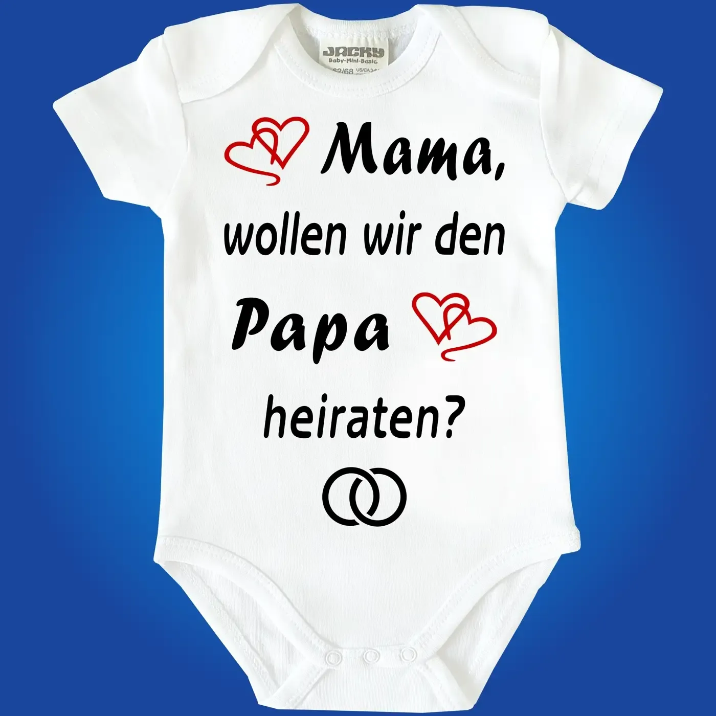 Baby-Body Heiratsantrag