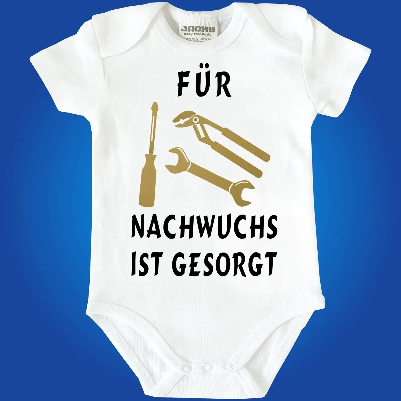Baby-Body mit Aufdruck Nachwuchs Handwerker