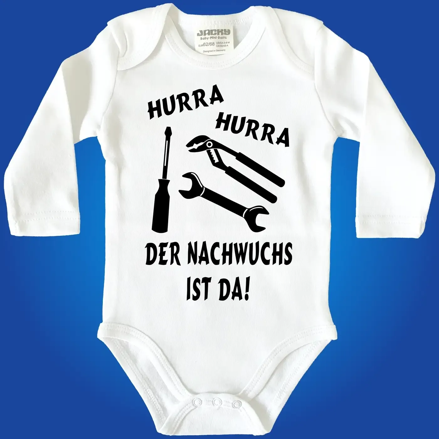 Baby-Body mit Aufdruck verschiedene Berufe