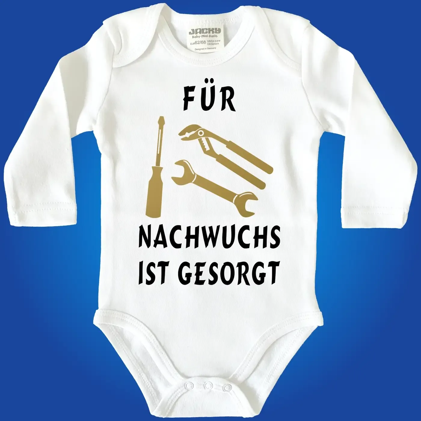 Baby-Body mit Aufdruck Nachwuchs Handwerker