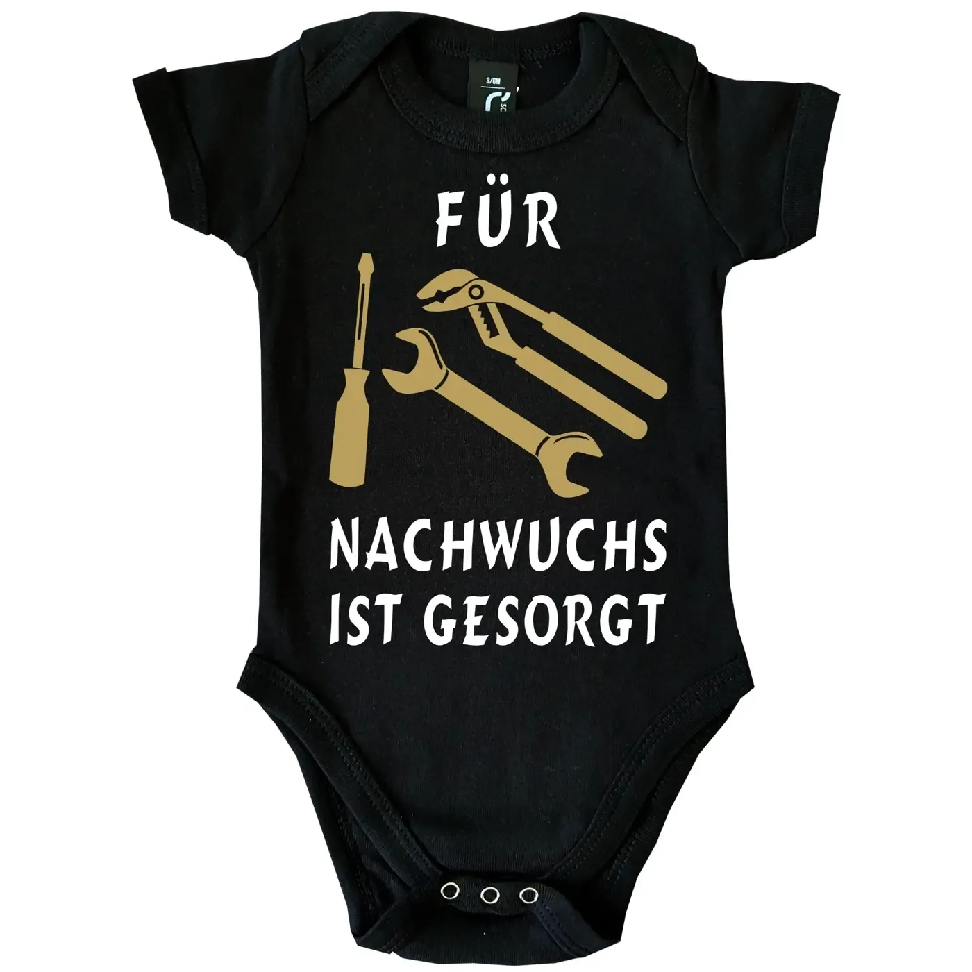 Baby-Body mit Handwerkerberuf